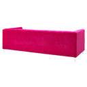 Bea Pink Velvet Sofa