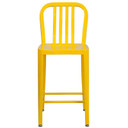 Nautical Counter Stool, Yellow