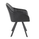 Clubber Dining Chair, Black, Set of 2