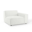 Restoration 3 Piece Sectional Sofa, White