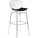 Cad Bar Stool Black Seat Pad