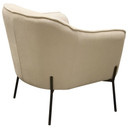 Status Accent Chair in Cream Fabric