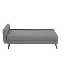 Revive Upholstered Fabric Sofa, Light Gray