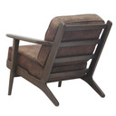 Albert Accent Chair, Mocha Brown