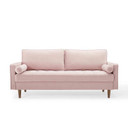 Thoreau Performance Velvet Sofa, Pink