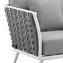 Stance Outdoor Patio Aluminum Arm Chair