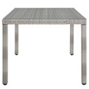 Aura 68” Wicker Rattan Dining Table