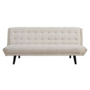 Lance Mid Century Convertible Sofa, Beige