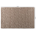 Virgo Modern Wool Blend Rug, Sand