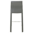 Gervin Recycled Leather Counter Stool-Gray Set of 2