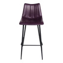 Alibi Barstool Purple-Set Of Two