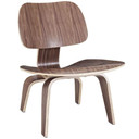 Fathom Wood Lounge Chair Walnut
