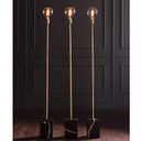 Slim Floor Lamp, Brass