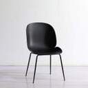 Tasha Side Chair, Black, Set of 2