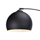 Modern Archer Floor Lamp, Black Shade