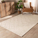 Maxim Modern Ivory Handwoven Wool Rug