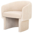 Clementine Lounge Chair, Almond