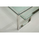 Topaz Modern Glass Coffee Table