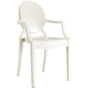 Casper Dining Armchair, White