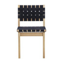 Risom Dining Chair, Black & Natural