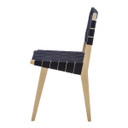 Risom Dining Chair, Black & Natural