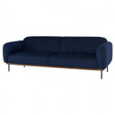 Benson Triple Seat Sofa in Blue