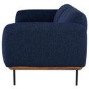 Benson Triple Seat Sofa in Blue