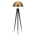 Marlow Floor Lamp Brass & Black