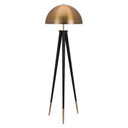 Marlow Floor Lamp Brass & Black