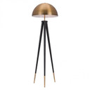 Marlow Floor Lamp Brass & Black