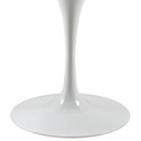 Pedestal Design 47” Round Artificial Marble Dining Table