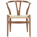 Wishbone Dining Wood Armchair, Walnut