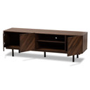 Barrett Mid Century Modern Walnut Brown TV Stand