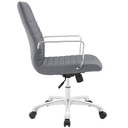 Finesse Mid Back Office Chair, Gray