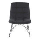 Squad Lounge Chair, Black