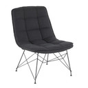 Squad Lounge Chair, Black