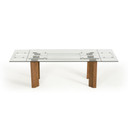 Harvard Extendable Glass Dining Table