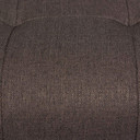 Manhattan 2PC RF Sectional, Brown Fabric