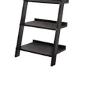 Salter Modern Ladder Bookcase With Five Shelves, Black