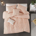 Tacoma Cotton King Comforter Set, Blush