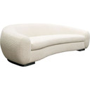 Pascal Sofa, Bone Boucle Textured Fabric