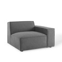Restoration 4 Piece Sectional Sofa, Charcoal