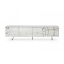 Kelson Modern White TV Stand