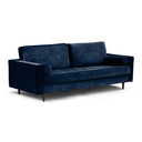 Bloomingdale Sofa, Sapphire Blue Velvet