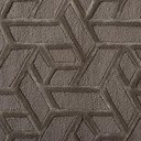 Virgo Modern Wool Blend Rug, Grey