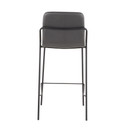 Sling Counter Stool, Grey, Set of Two