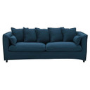 Altitude Slipcover Fabric Sofa, Azure