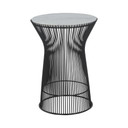 Platner Side Table, Black, Marble Top