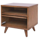 Piero Chevron Night Stand/SideTable, Monterey