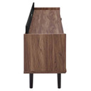 Vestige 71" TV Stand Walnut, Black